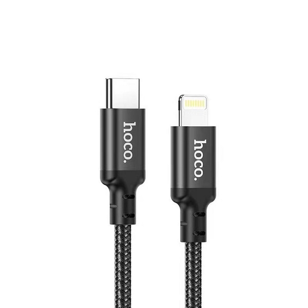 Кабель Lightning <--> Type-C  3.0м HOCO X14 Double speed чёрный