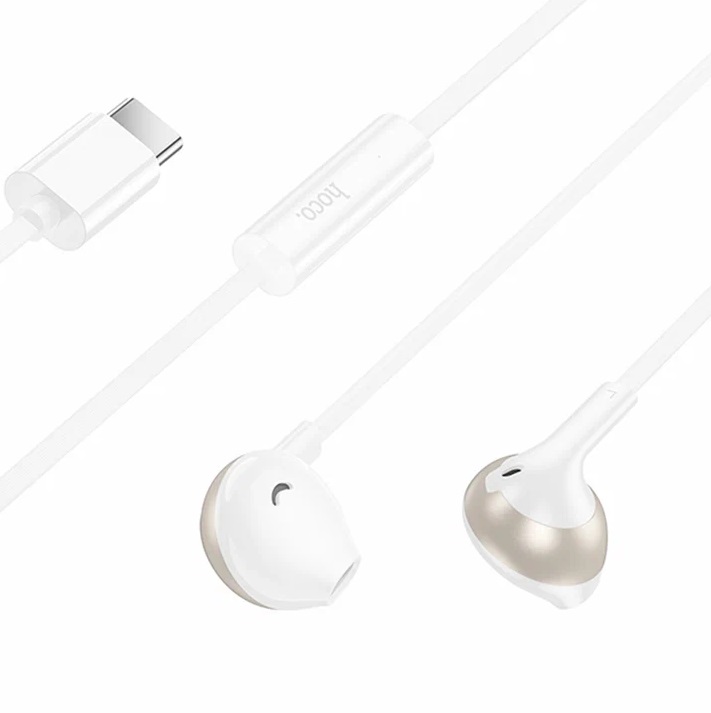 Наушники HOCO M115, белый, Type-C