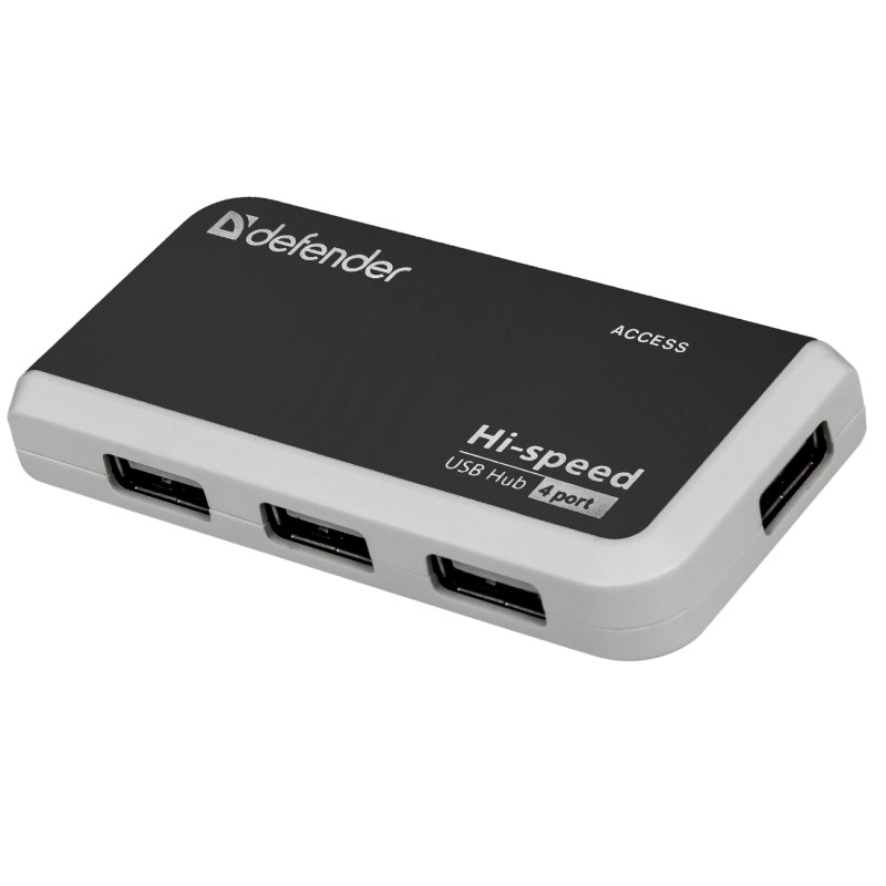 USB-Хаб DEFENDER QUADRO INFIX, 4 порта