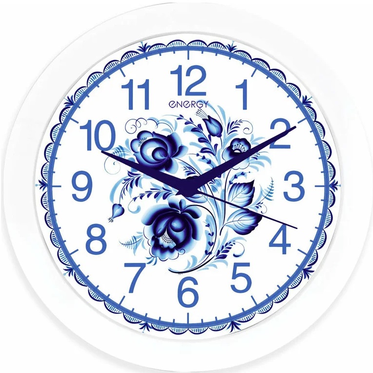 Часы настенные ENERGY EC-102 гжель