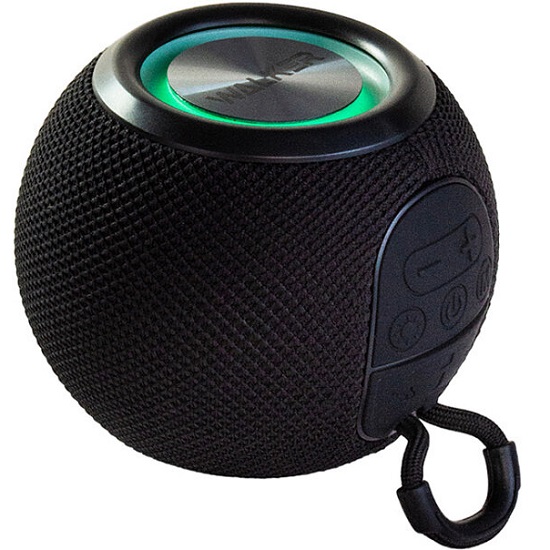 Колонка портативная WALKER WSP-115, черная