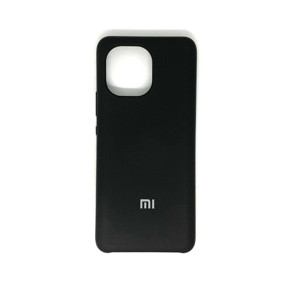 Силиконовый чехол SKIN SHELL для Xiaomi Mi 11 (Черный)