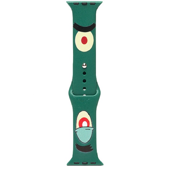 Силиконовый ремешок ApW01 для Apple Watch 42/44/45/49mm (006) (green)