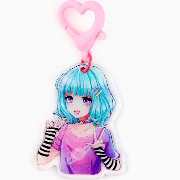 Брелок для ключей «Аниме», 3.8 х 7.7 см