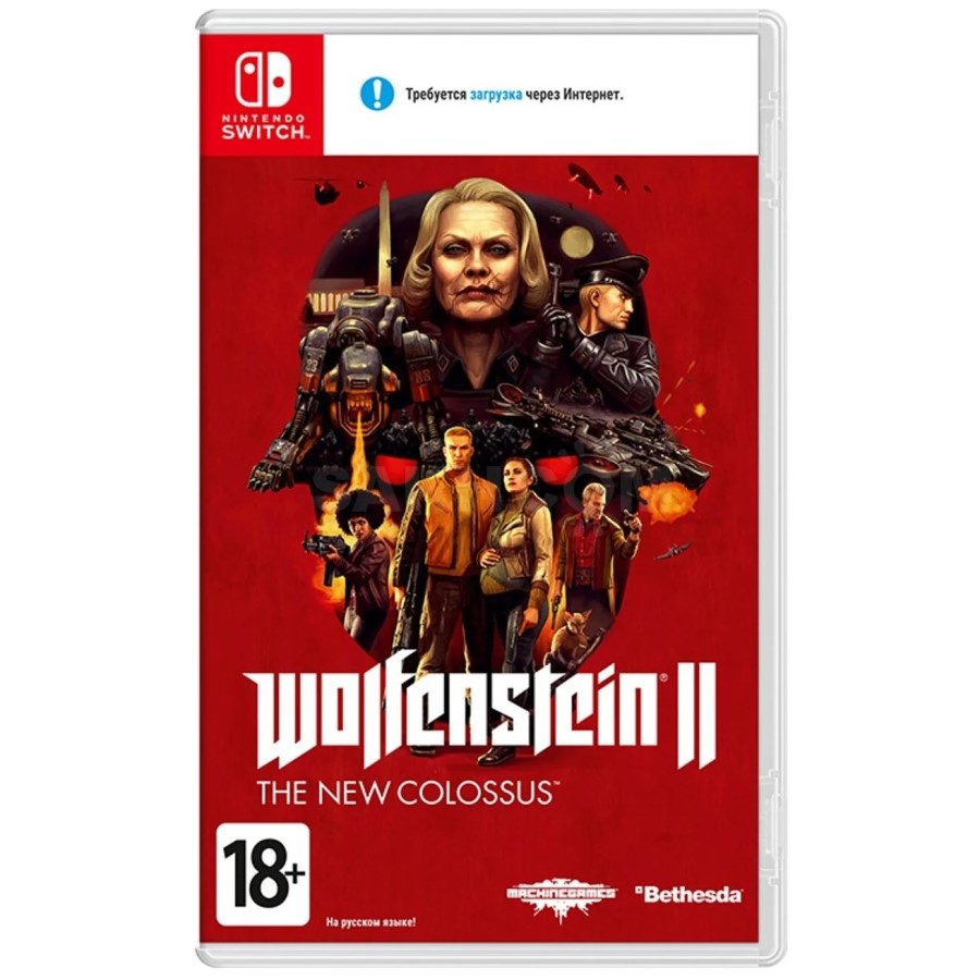 Wolfenstein II: The New Colossus [Nintendo Switch, русская версия]