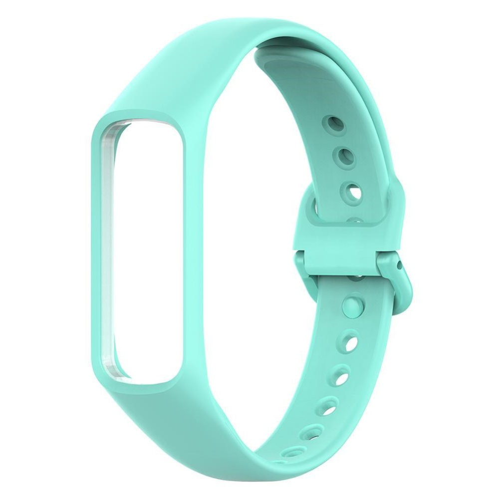 Силиконовый ремешок ZIBELINO для Samsung Galaxy Fit 3 (голубой)