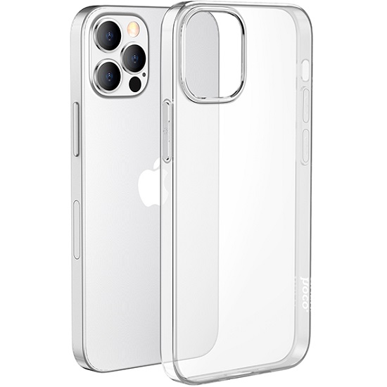 Силиконовый чехол HOCO для iPhone 13 Pro Max прозрачный (Thin Series)