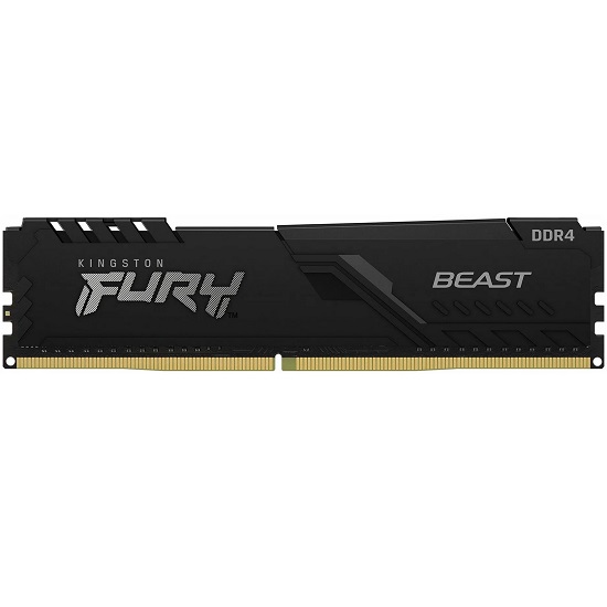 Оперативная память DDR4 8Gb Kingston Fury Beast Black KF436C17BB/8 3600МГц