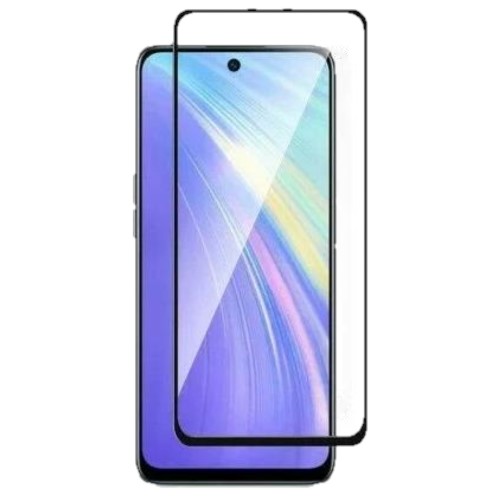 Противоударное стекло 5D ZIBELINO для Realme 9i черное