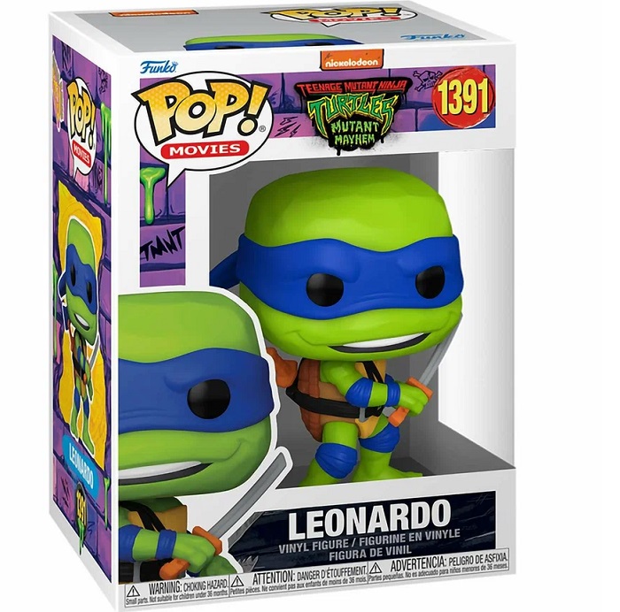 Фигурка Funko POP! Movies TMNT Mutant Mayhem Leonardo (1391) 72332