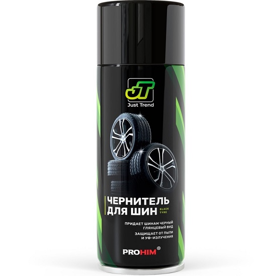 Чернитель шин JT-02 аэрозоль 520мл