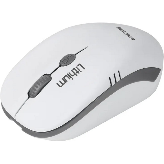 Мышь БП SMARTBUY ONE 344CAG белая/серая (SBM-344CAG-WG)