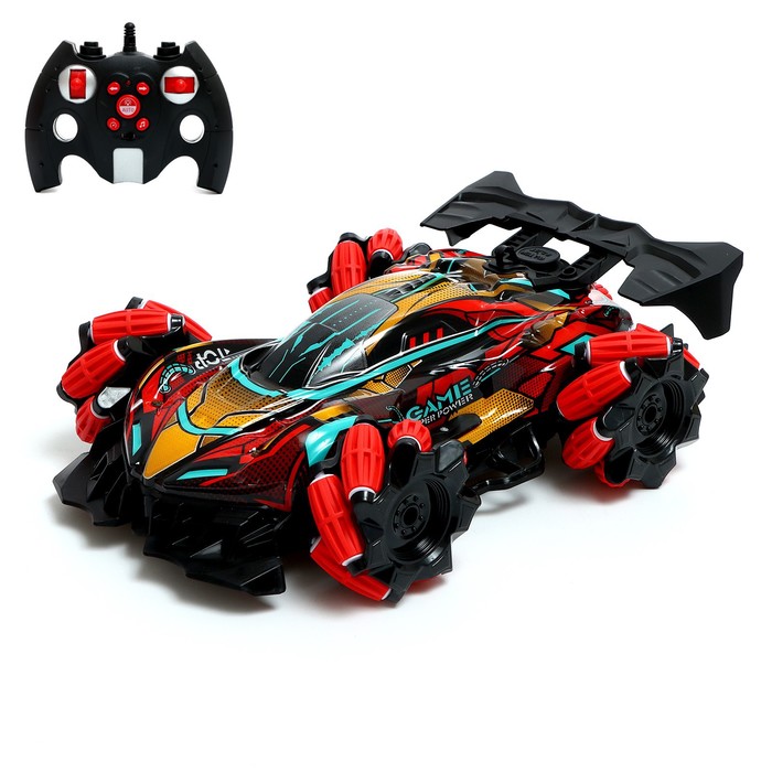 Машина радиоуправляемая «Гоночная», от акк., эффект дыма, световые эффекты,красный 9836966