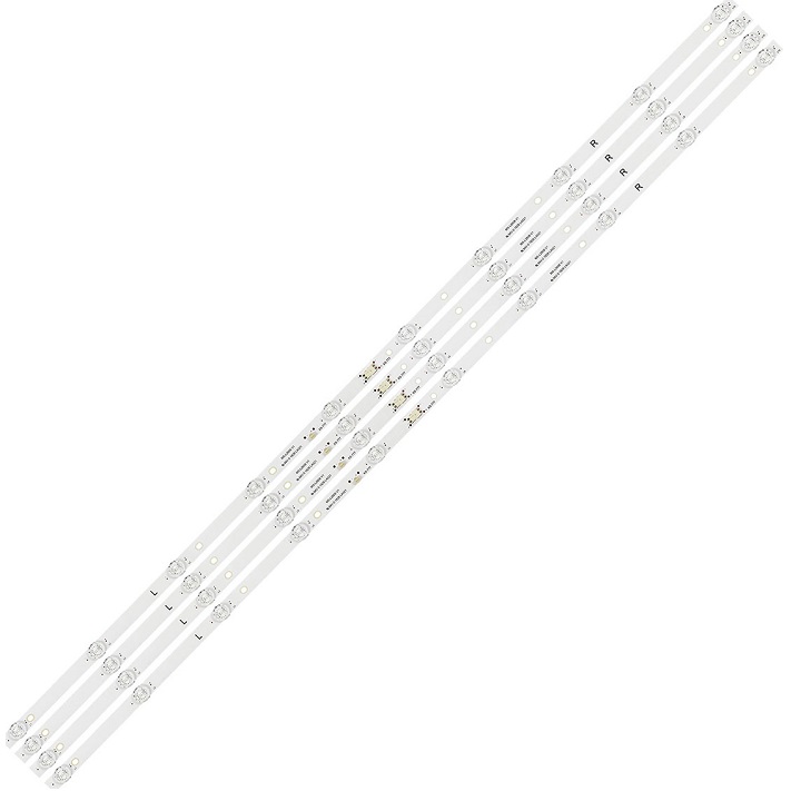 Подсветка JS-D-JP50DM-101EC (81112) для ТВ BBK 50 (комплект 4шт) ВЕРСИЯ 2