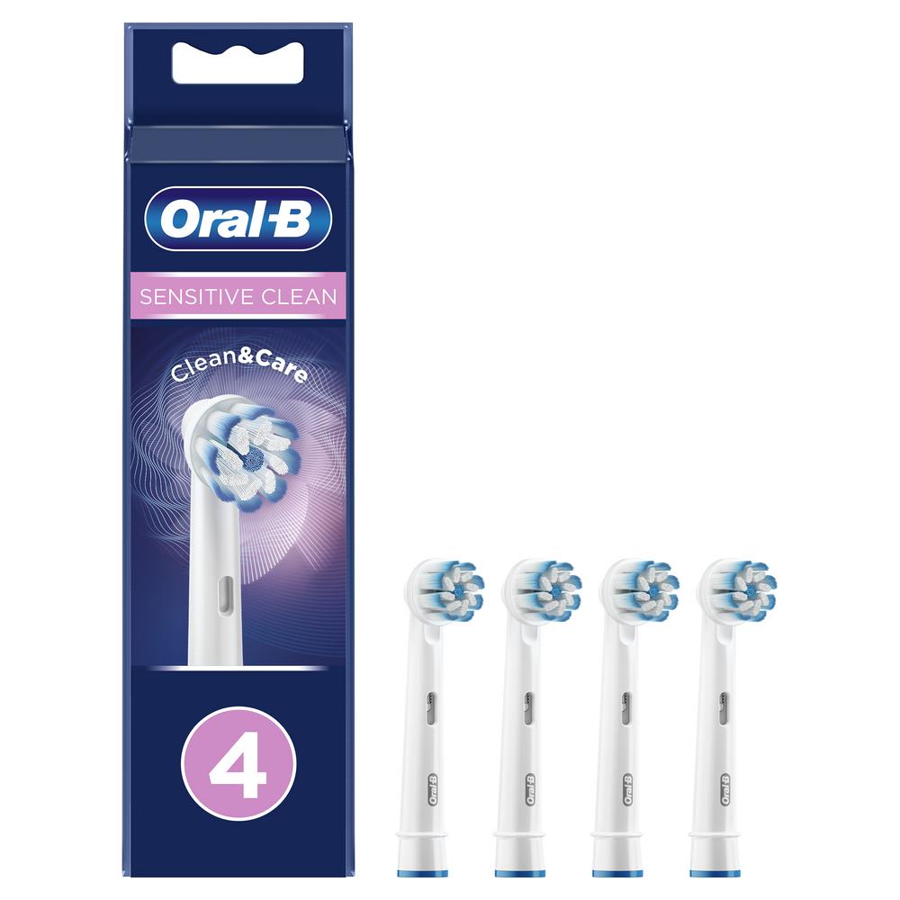 Насадка сменная ORAL-B Sensitive Clean (упак.:4шт) кроме з/щ серии Sonic