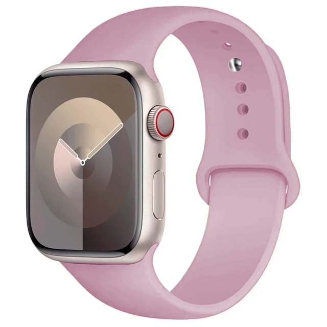 Силиконовый ремешок SPORT BAND 42/44/45/49мм, 18_металлик лиловый