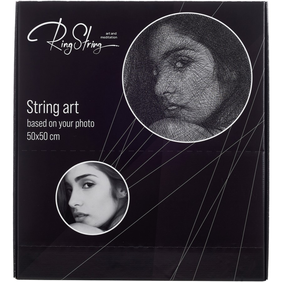 Картины нитью из любой фотографии RingString