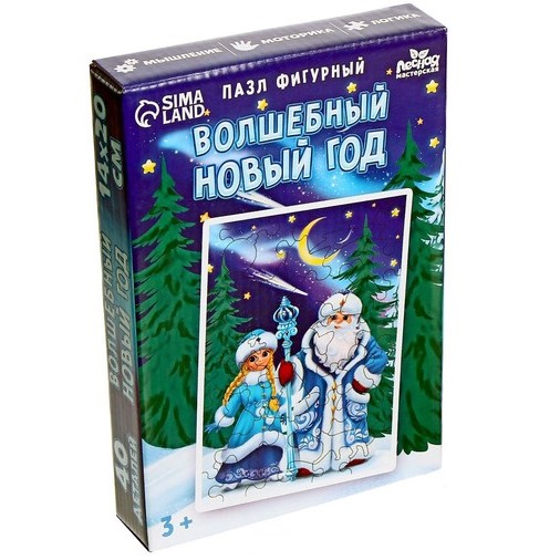 Пазл фигурный «Волшебный Новый год»
