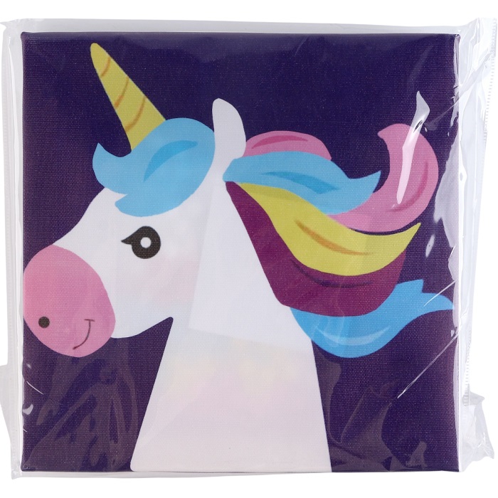 Аппликация помпошками «Единорог», размер — 20 × 20 см, клей 30 мл
