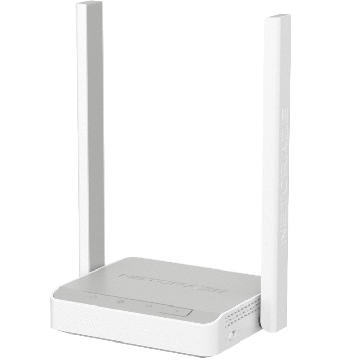 Роутер WiFi Netcraze Start (NC-1112) с Mesh Wi-Fi N300, 4-портовым Smart-коммутатором и переключателем режима роутер/ретранслятор