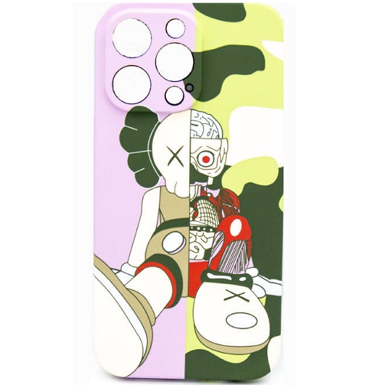 Силиконовый чехол LUXO для iPhone 14 PRO ( № S2 KAWS )