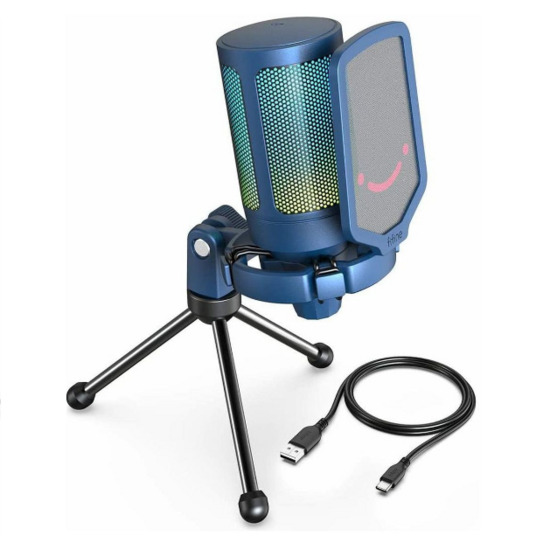 Микрофон Fifine AmpliGame A6V синий