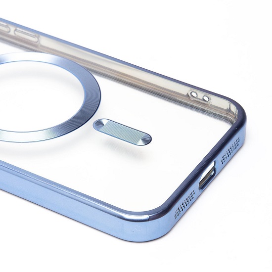 Задняя накладка SM027 SafeMag для iPhone 11 (blue) (232391)