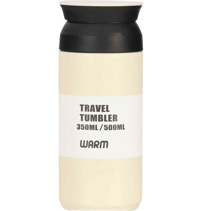 Термокружка, 350 мл, Мини, сохраняет тепло 8 ч, 6.5 х 16.5 см, белая   9910600