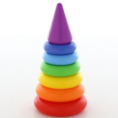 Пирамидка Колечко-конус 280мм 62376