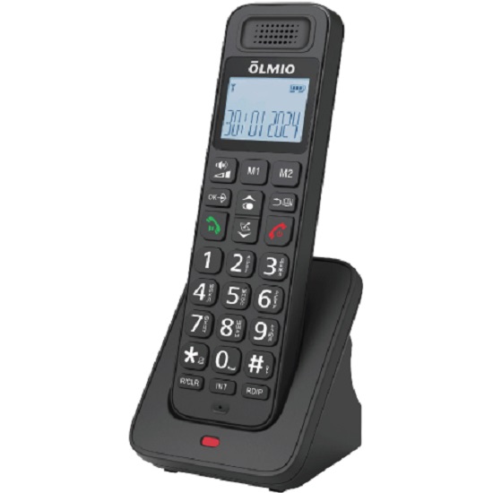 Радиотелефон OLMIO DP-03 черный