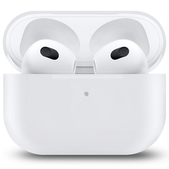 Силиконовый чехол ISA для AirPods 3 Silicone white