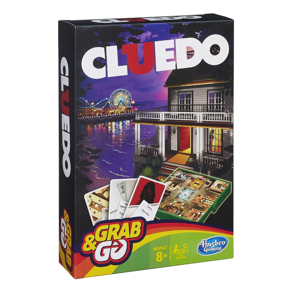 Настольная игра HASBRO Games "Клуэдо" дорожная версия