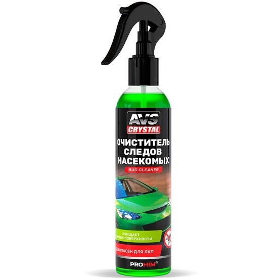 Очиститель следов насекомых AVS AVK-059 (триггер 250 мл)