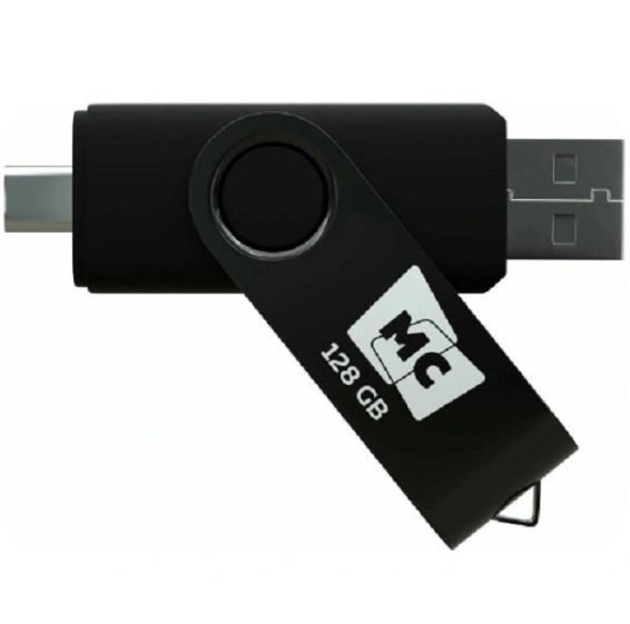 USB 128Gb MORE CHOICE МФ128а Black OTG