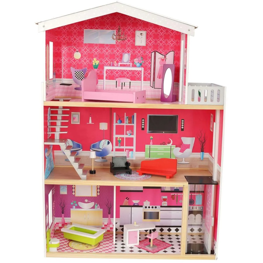 Дом для кукол Demi Star с аксессуарами 10 шт. OC-DH-004A