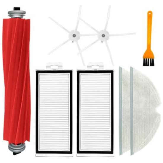 Комплект фильтров и щеток для робот-пылесоса Xiaomi, Roborock Q7 Max, Q7 Max plus, T8, белый