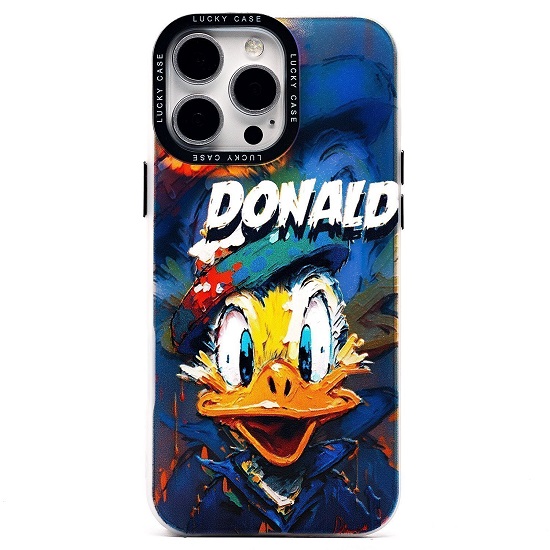 Задняя накладка PC081 для iPhone 16 Pro Max (004) (multi color) (236559)