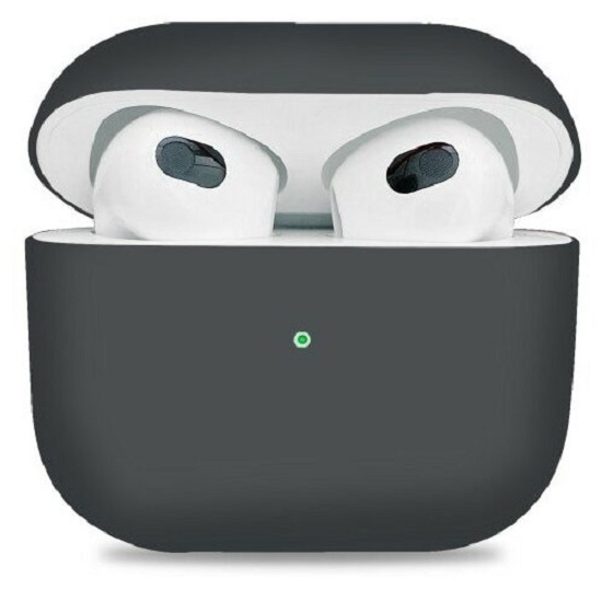 Силиконовый чехол TEXN для Airpods 3 серый