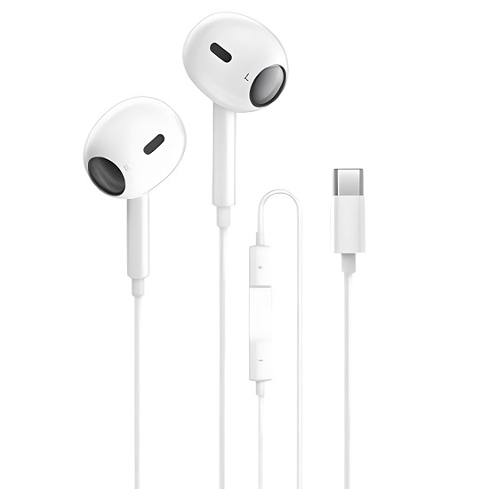 Наушники PERO EP19 Type-C белая