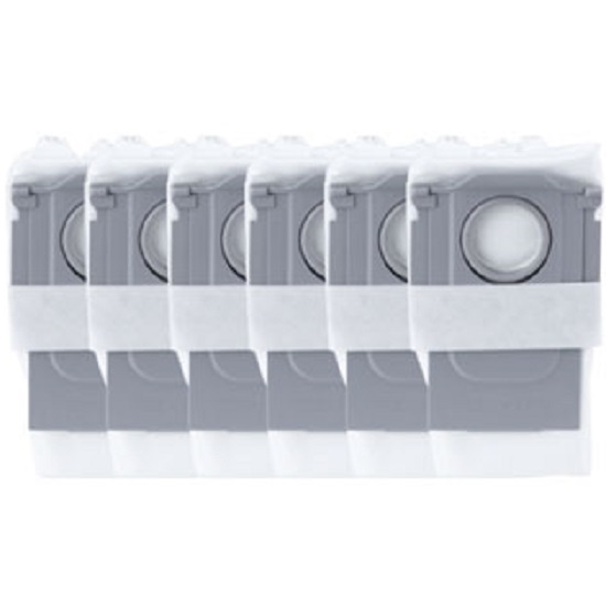 Комплект мешков для сбора пыли Dust Bag для Roborock S7MaxV Ultra / Q7+ / Q7 Max+/S8 Pro Ultra/S8 Plus (6 шт) (SDCD03RR (6-pack))