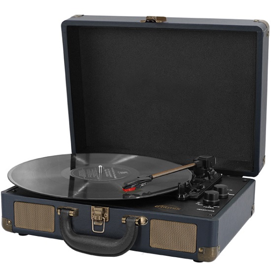 Виниловый проигрыватель RITMIX LP-160B Dark Blue