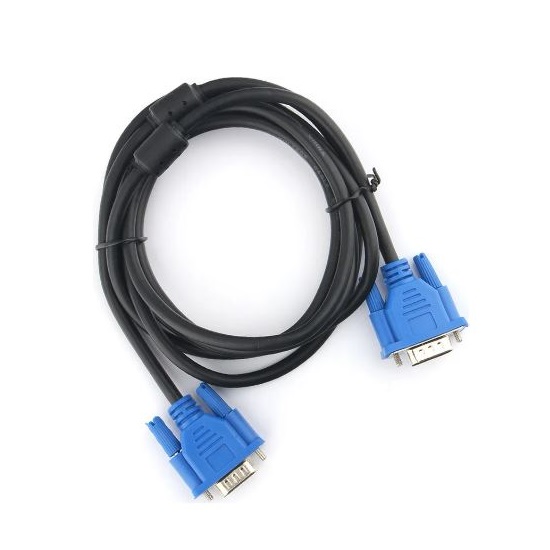 Кабель VGA <--> VGA  3.0м Pro Cablexpert CC-PVGA-3M, 15M/15M, экран, феррит. кольца, пакет