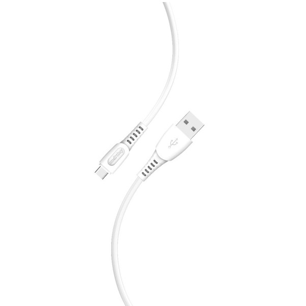Кабель USB <--> Type C  1.0м SMARTBUY S40 белый (iK-3112-S40w)