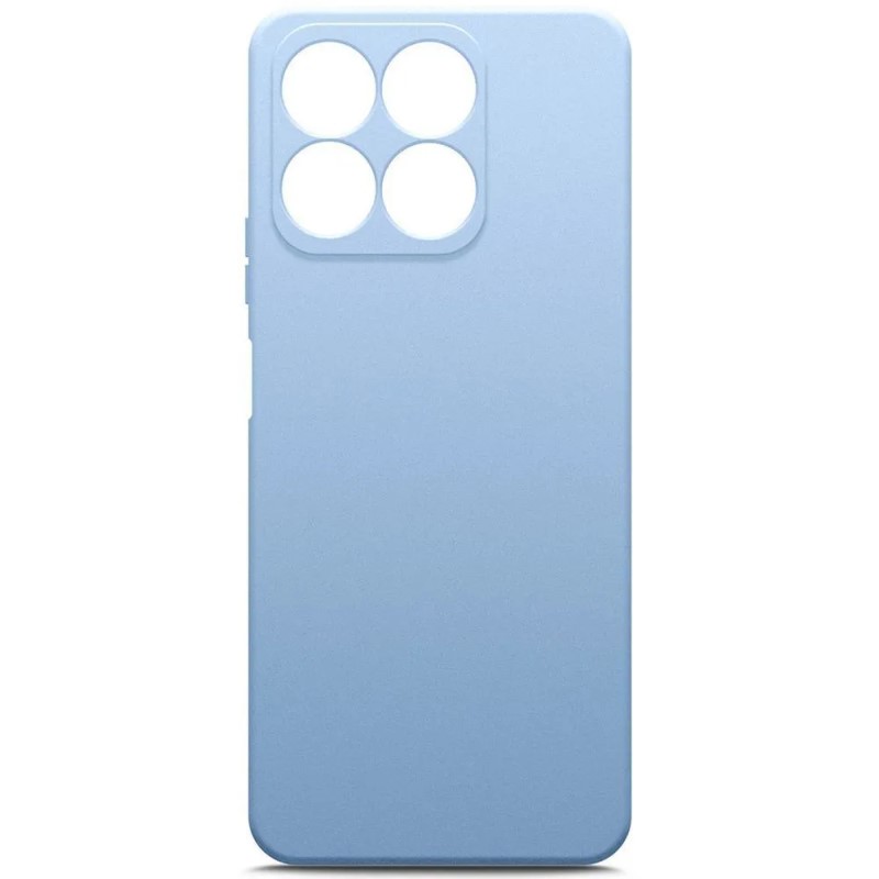 Задняя накладка  Silicone Case для Honor X8A Голубой