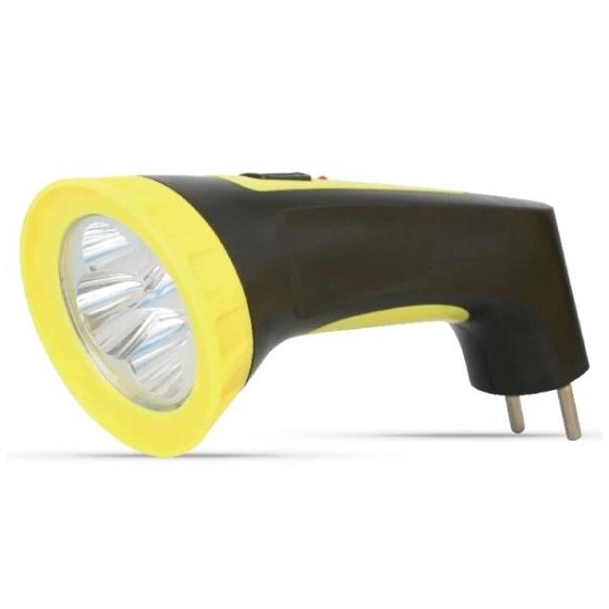 Фонарь ULTRAFLASH LED 3804M черный/желтый