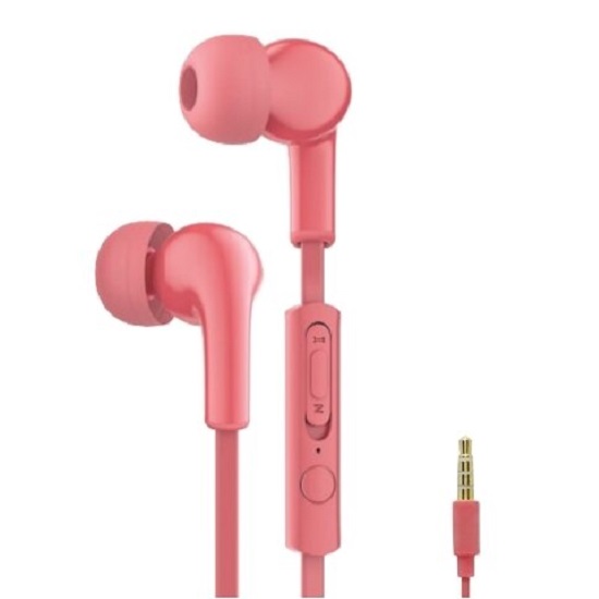 Наушники MAVERICK Deep Bass i7 розовые