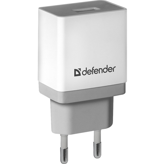 Сетевое ЗУ 1USB 2.1А DEFENDER UPA-21 белый