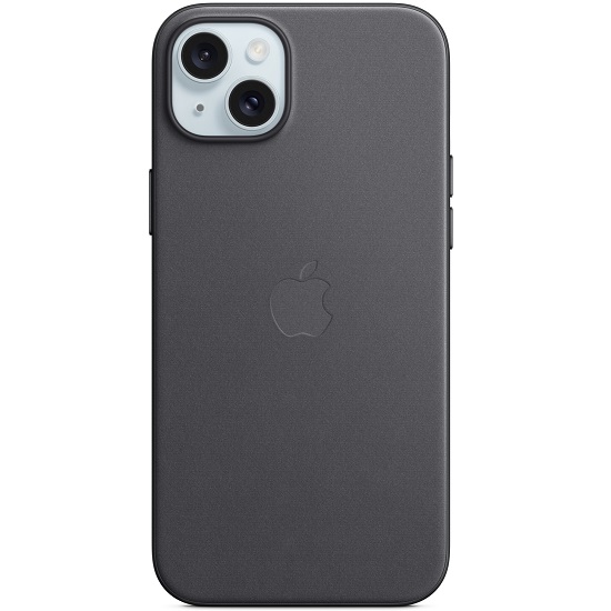 Задняя накладка FineWoven для iPhone 15 PLUS Black