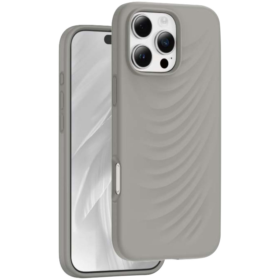 Задняя накладка KEEPHONE BENASSI MAGSAFE для iPhone 16 PRO TITAN