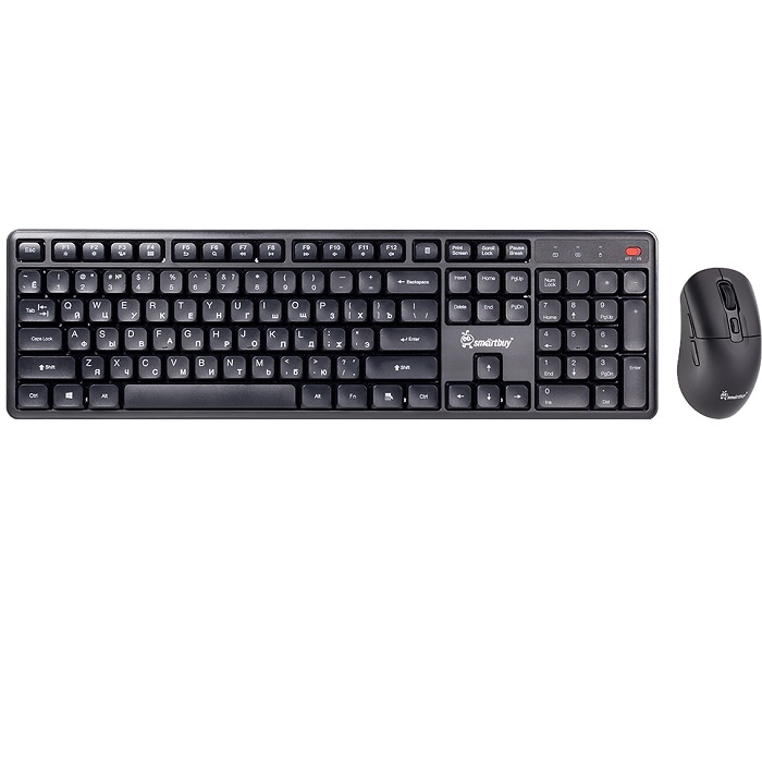 Клавиатура+мышь Smartbuy 106AG черный (SBC106AGK)